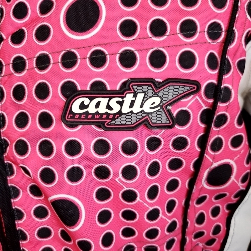 Castle X Racewear Pink Jacket Size Small - Picture 8 of 15